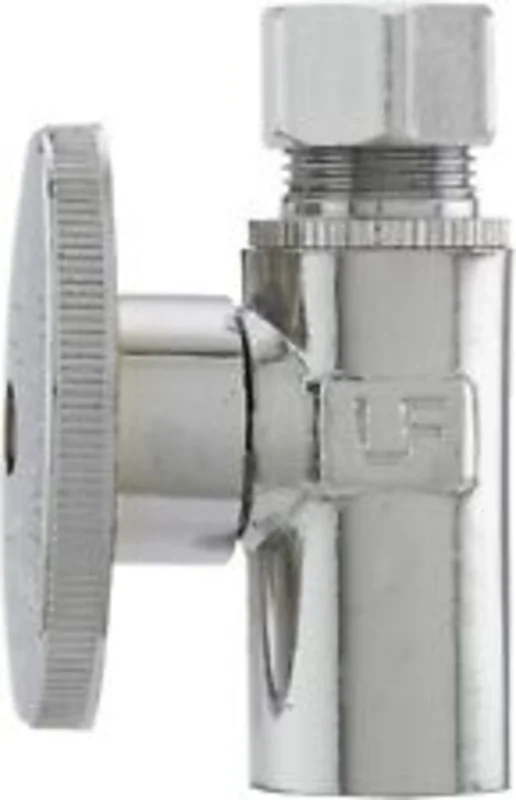 Plumb Pak Water Supply Line Valves Chrome 1/2" X 1/2"