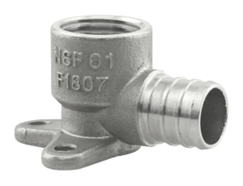 Plumbeeze Stainless Steel PEX Dropear Elbow