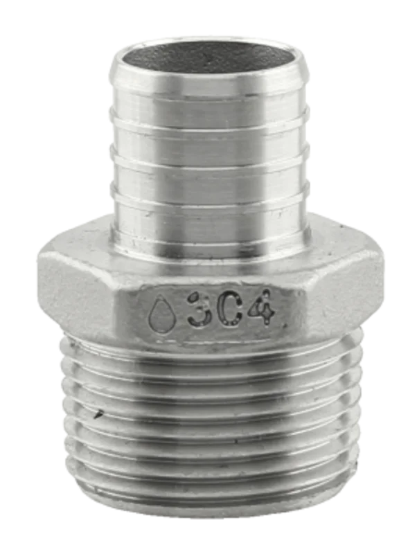 Plumbeeze  Stainless Steel PEX FPT Adapter
