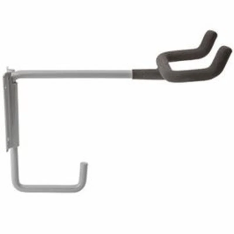 Power Equipment Hanger, Black Vinyl-Coated Steel
