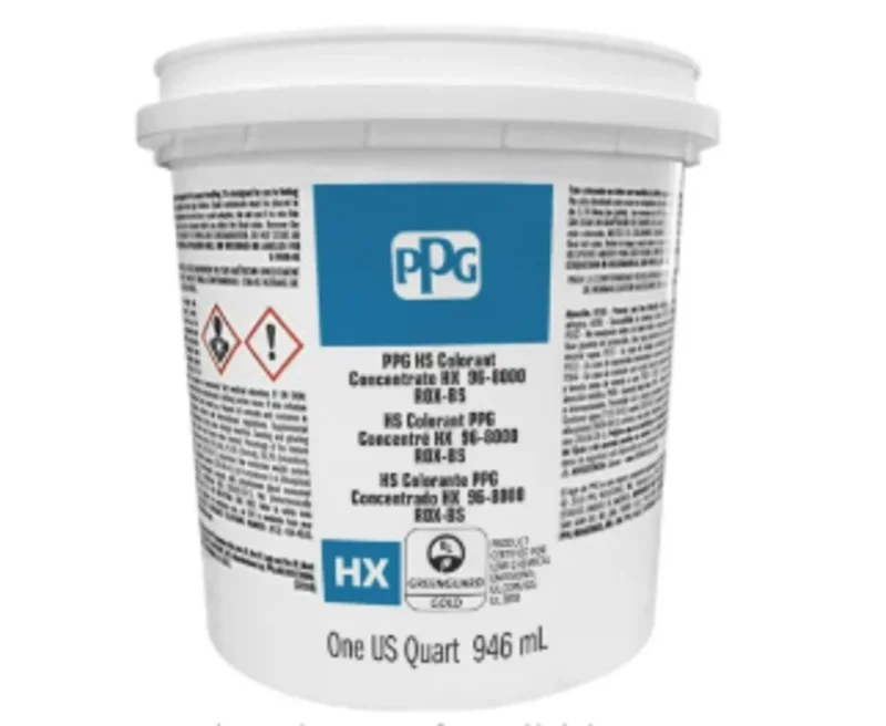 PPG Paint Colorants Red Iron Oxide Blue Shade HX 96-8000