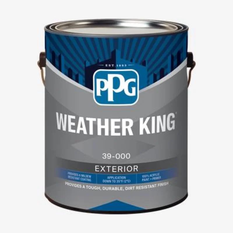 PPG Paint PPG WEATHER KING Exterior White Pastel Base