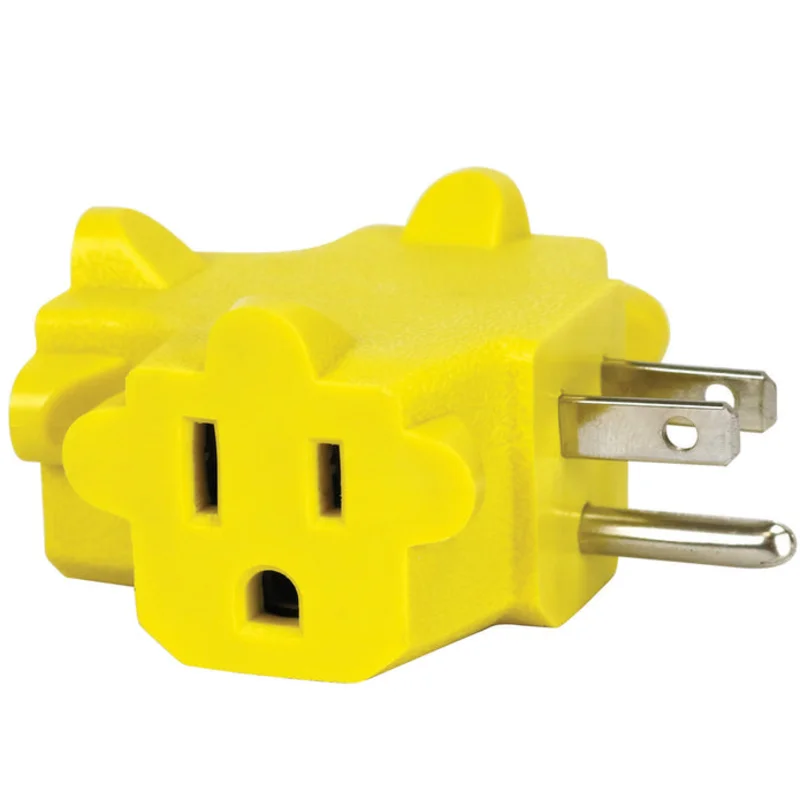 Prime 3-Outlet 90 Power Block Adapter