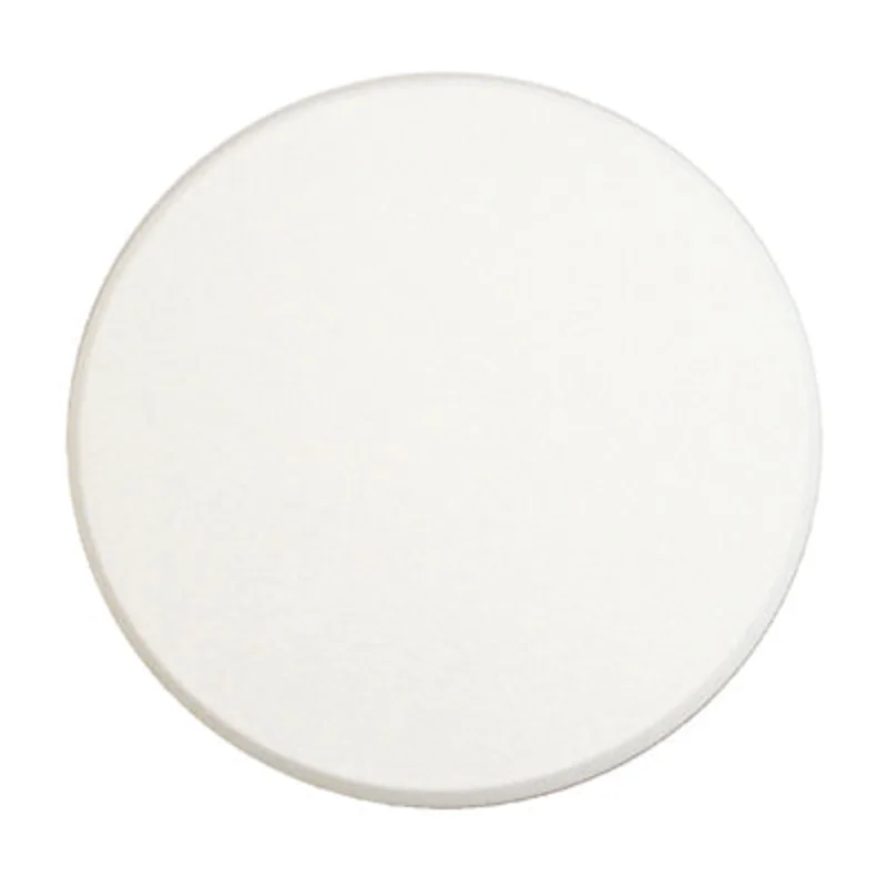 Prime-Line Wall Protector, White Vinyl, Rigid 5 inch Round, Self-Adhesive