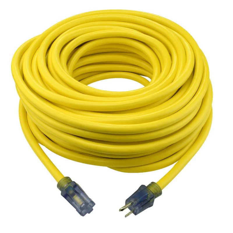 Prime Wire and Cable 100ft 10/3 SJTOW Bulldog Tough Oil Resistant Extension Cord