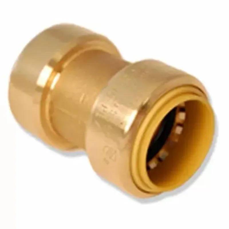 Probite 1 x 1 Straight Coupling Brass