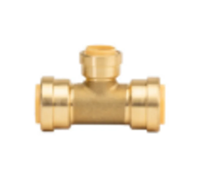 Probite 3/4 x 3/4 x 1/2 Reducing Tee Brass