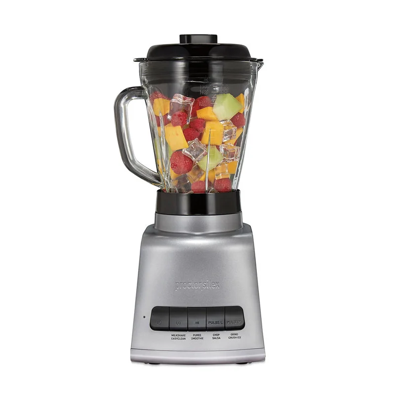 Proctor Silex 52 oz High-Performance (silver) Blender Silver