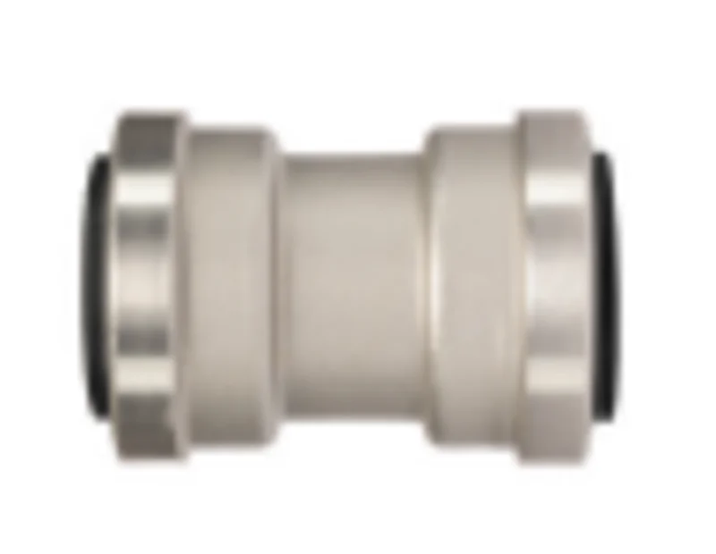 QuickFitting Stainless Steel Push Fittings 1/2 x 1/2 Repair Coupling