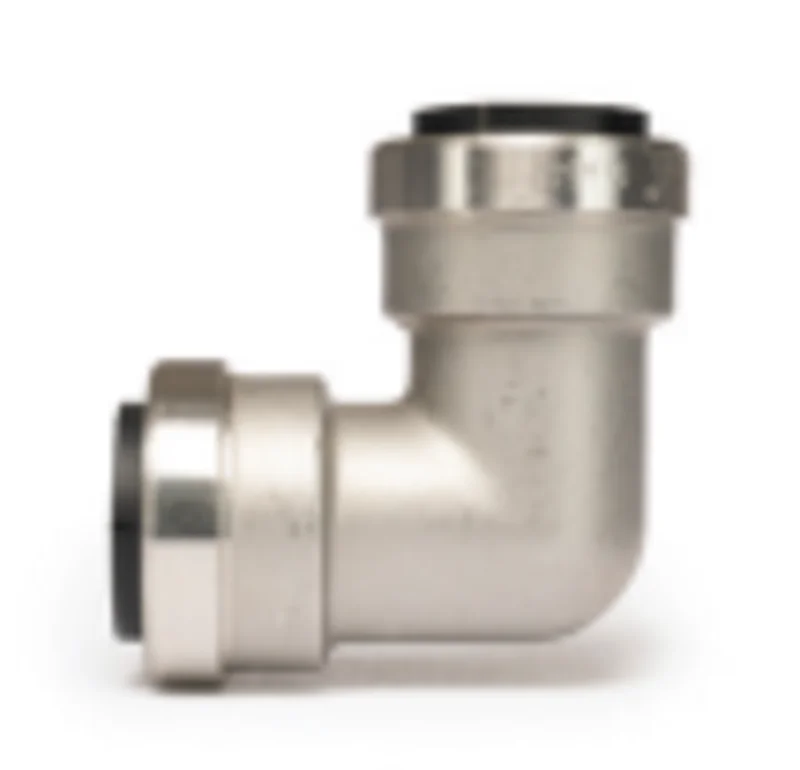 QuickFitting Stainless Steel Push Fittings 3/4 x 3/4 Elbow