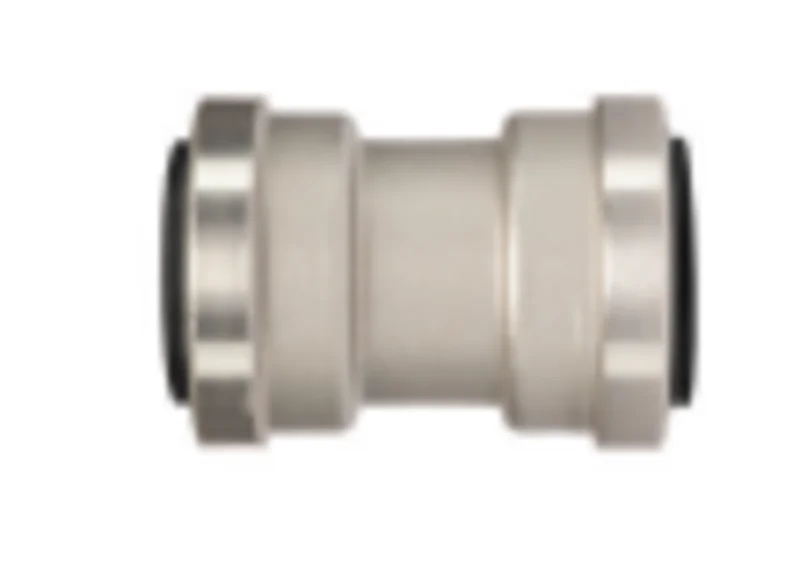 QuickFitting Stainless Steel Push Fittings 3/4 x 3/4 Repair Coupling
