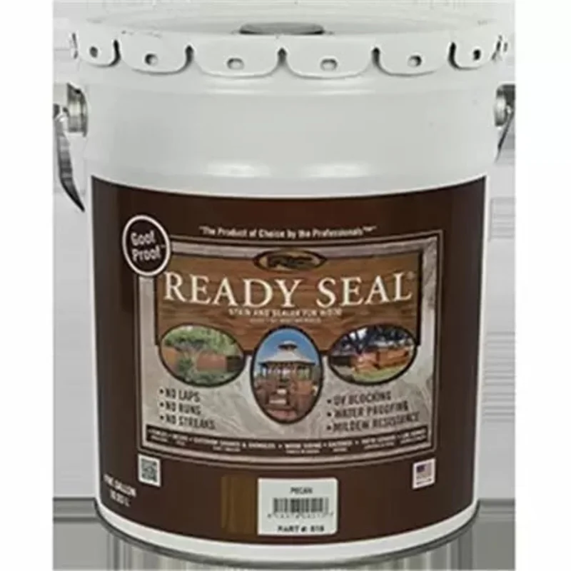 Ready Seal Exterior Wood Stain and Sealer - Pecan , 5 Gallon Pecan