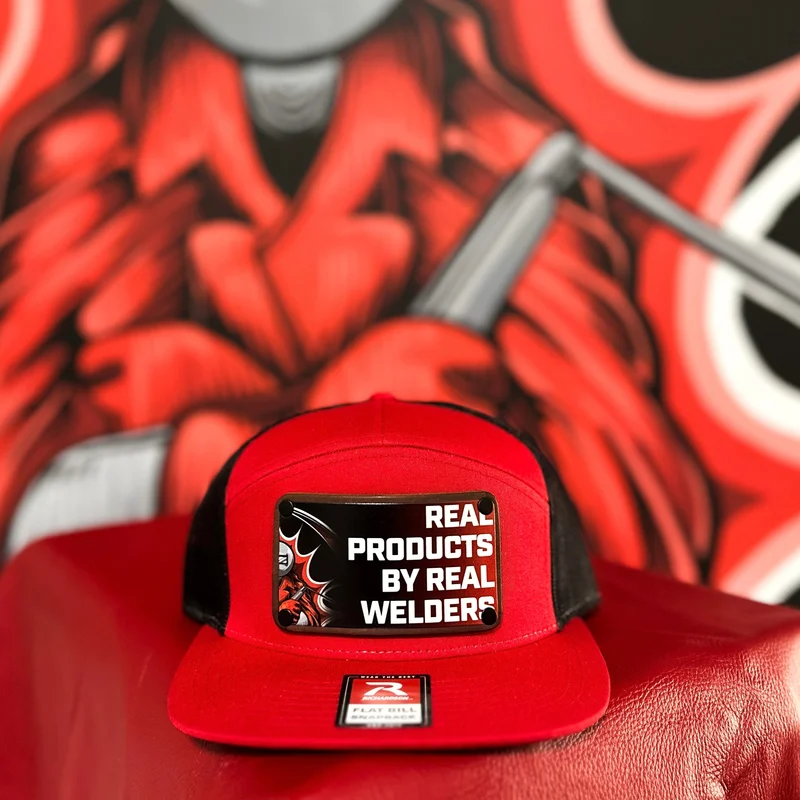 Real Products By Real Welders Baseball Cap Red/Black