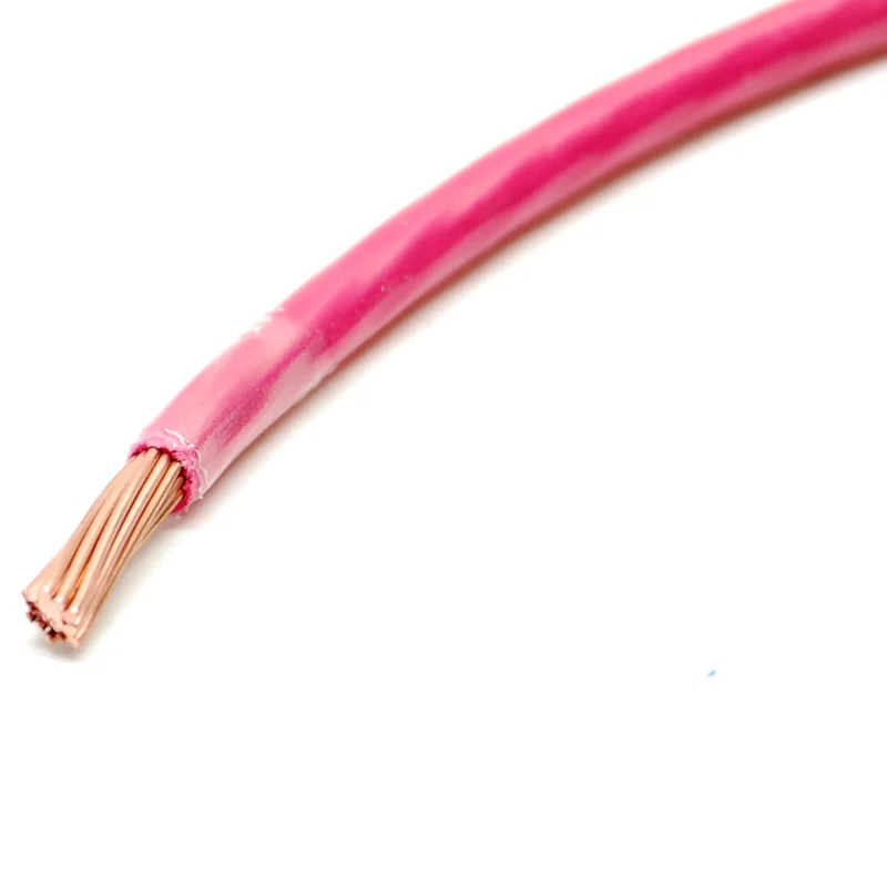 Red 10 gauge type T90/THWN/THHN wire, stranded (Sold by the foot)
