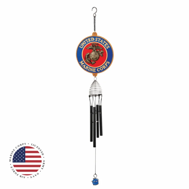 Red Carpet Studios U.S. Marine Corps Patriot Wind Chime  23