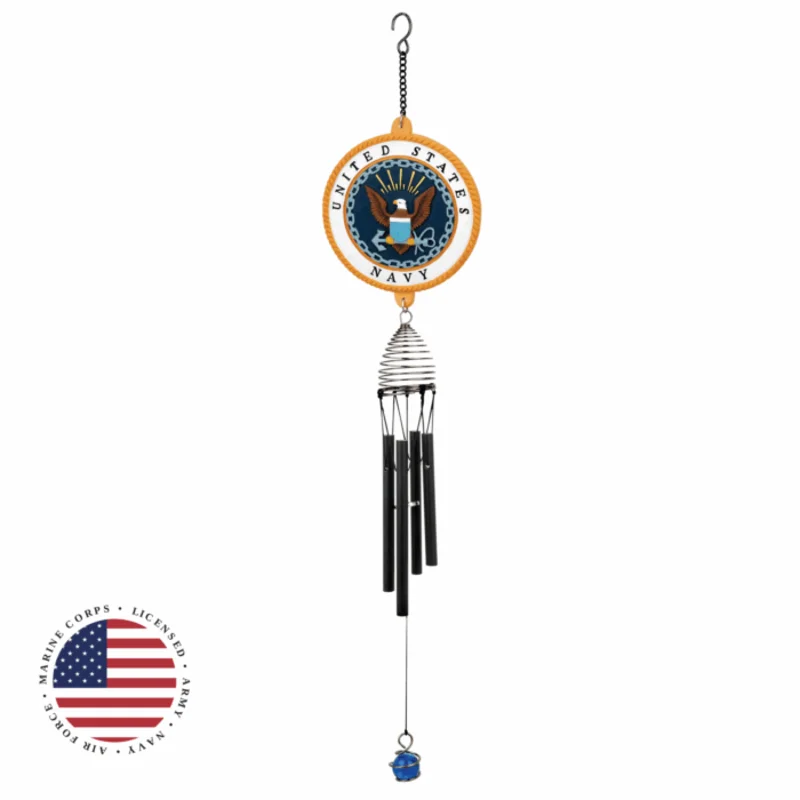 Red Carpet Studios U.S. Navy Patriot Wind Chime  23