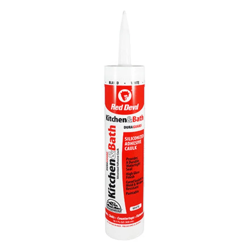Red Devil Kitchen & Bath Siliconized Acrylic Sealant Clear