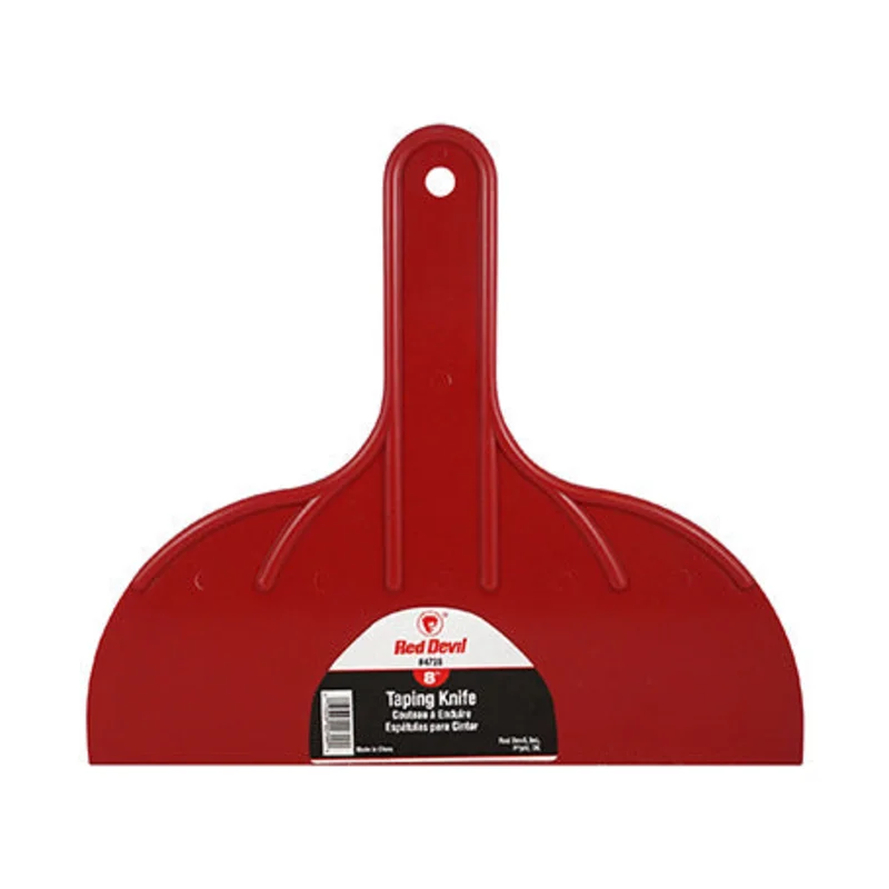 Red Devil Plastic Putty Knife 8" Red