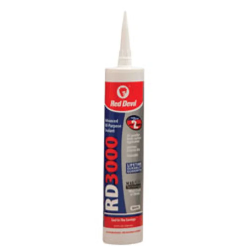 Red Devil RD3000 Advanced All-Purpose Sealant (White) 9 oz. White