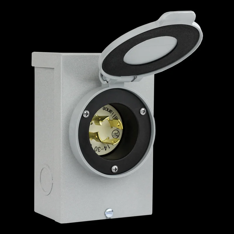 Reliance Controls PB Series Power Inlet Boxes, 30A, 125/250V - #PB30