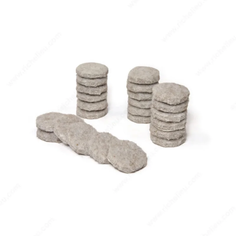 Richelieu Hardware ECO FELTAC Beige Round Felt Pads