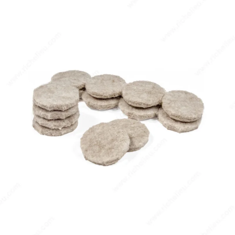 Richelieu Hardware ECO FELTAC Round Felt Pads Beige