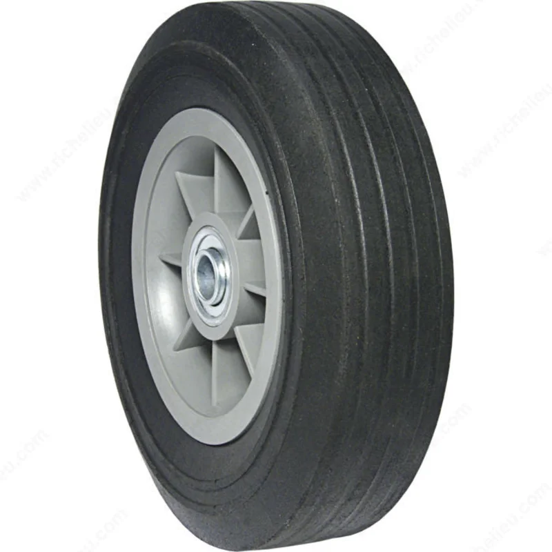 Richelieu Solid Rubber Wheel Black / Gray