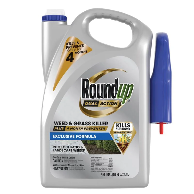 Roundup Dual Action Weed & Grass Killer Plus 4 Month Preventer