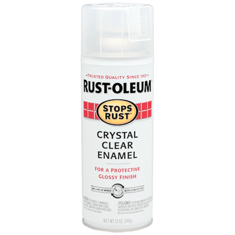 Rust-Oleum Clear Enamel Crystal Clear Crystal Clear