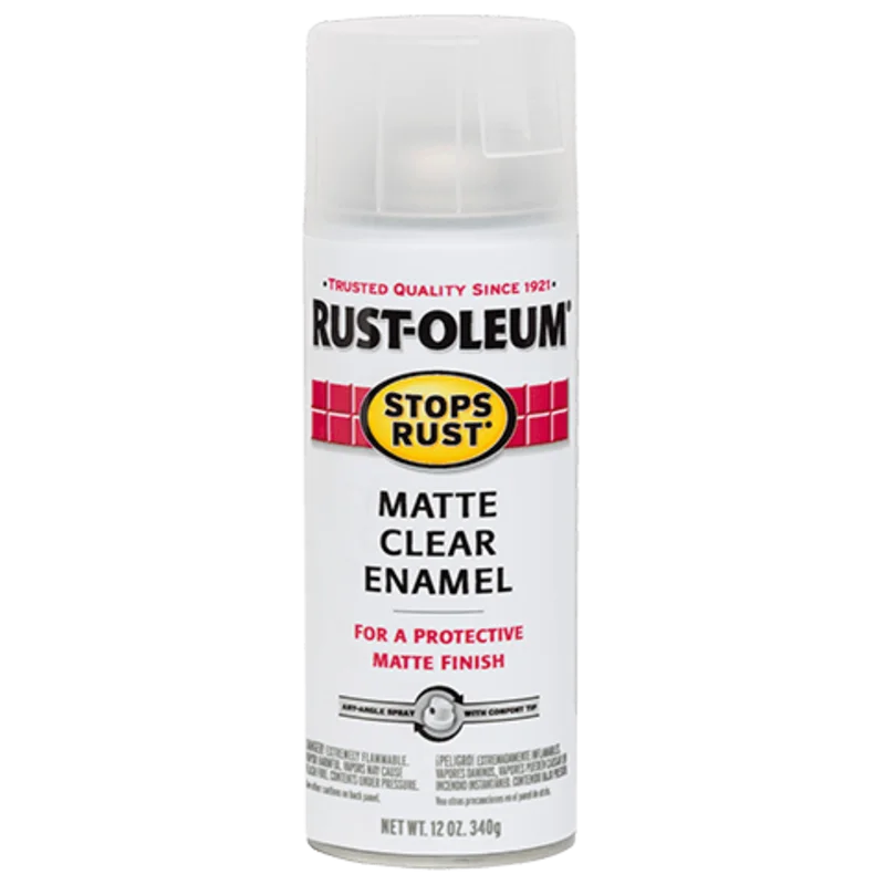 Rust-Oleum Clear Enamel Matte Clear Matte Clear