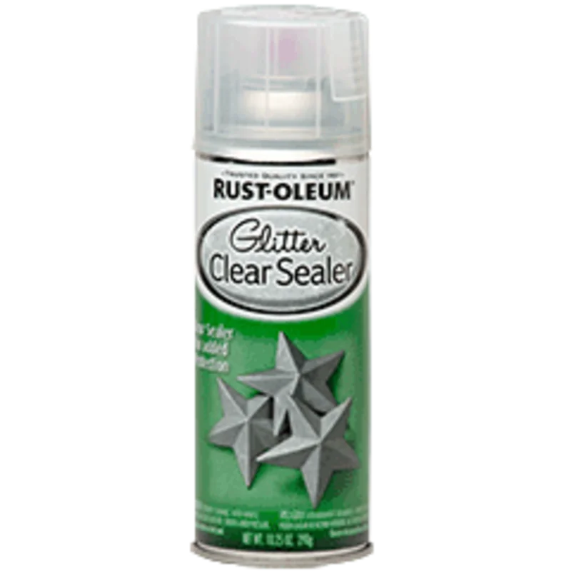 Rust-Oleum Glitter Spray Paint Clear Clear