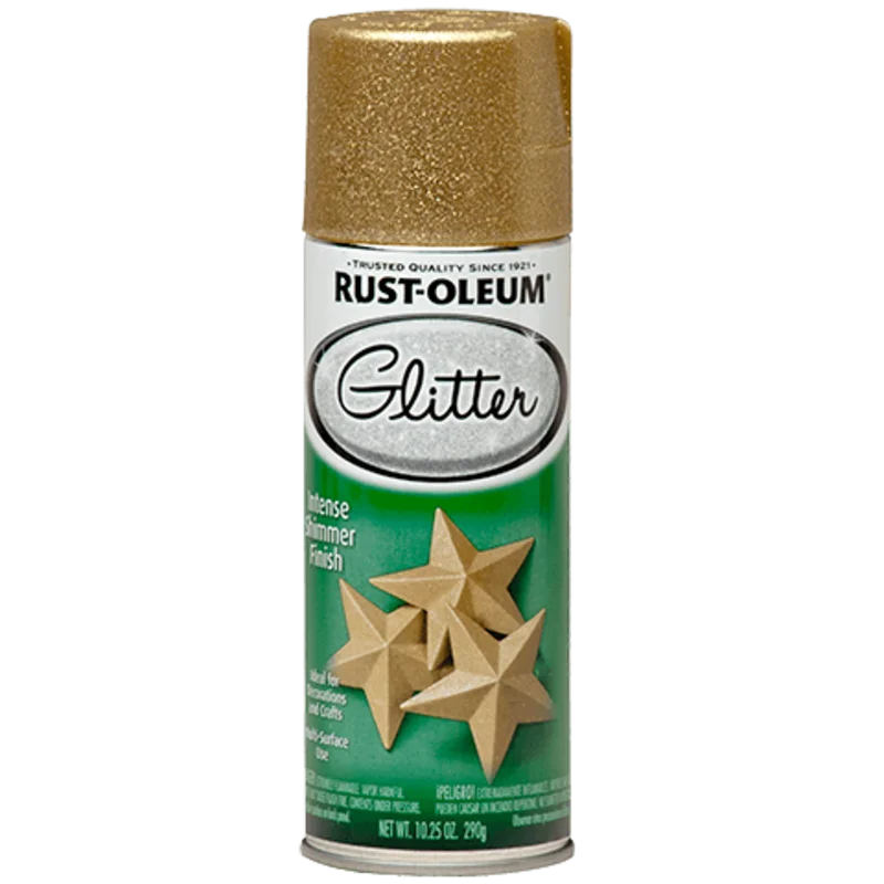 Rust-Oleum Glitter Spray Paint Gold Gold