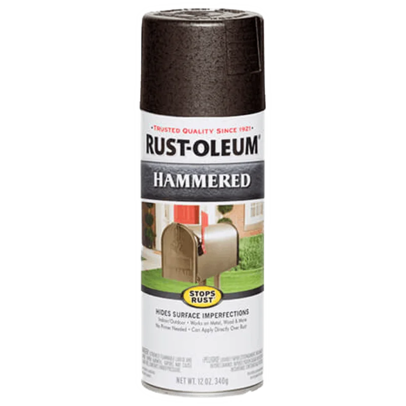 Rust-Oleum Hammered Spray Paint  Dark Bronze Dark Bronze