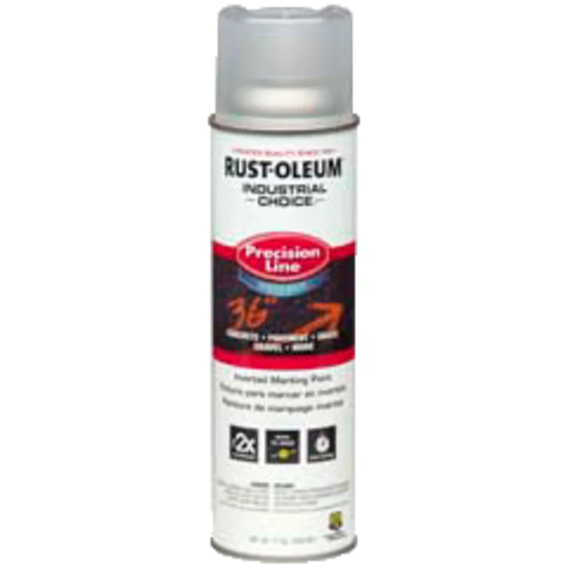 Rust-Oleum M1800 System Water-Based Precision Line Marking Paint 17 oz Clear Clear