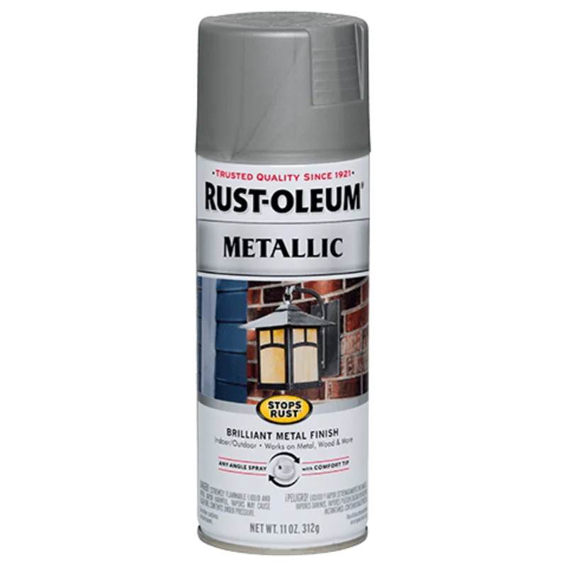 Rust-Oleum Metallic Spray Paint Matte Nickel Matte Nickel