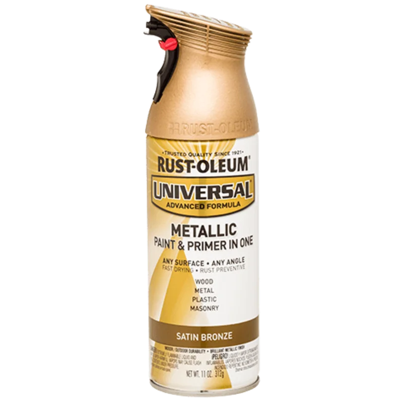 Rust-Oleum Metallic Spray Paint Satin Bronze Satin Bronze