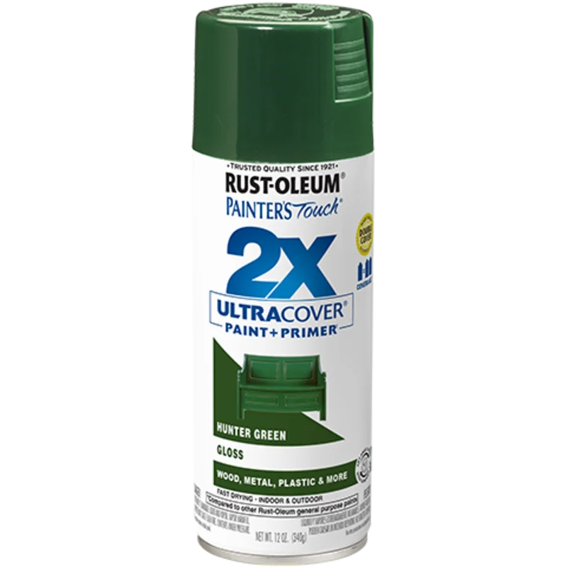Rust-Oleum Painter's Touch 2X Ultra Cover Gloss Spray Paint Gloss Brilliant Blue