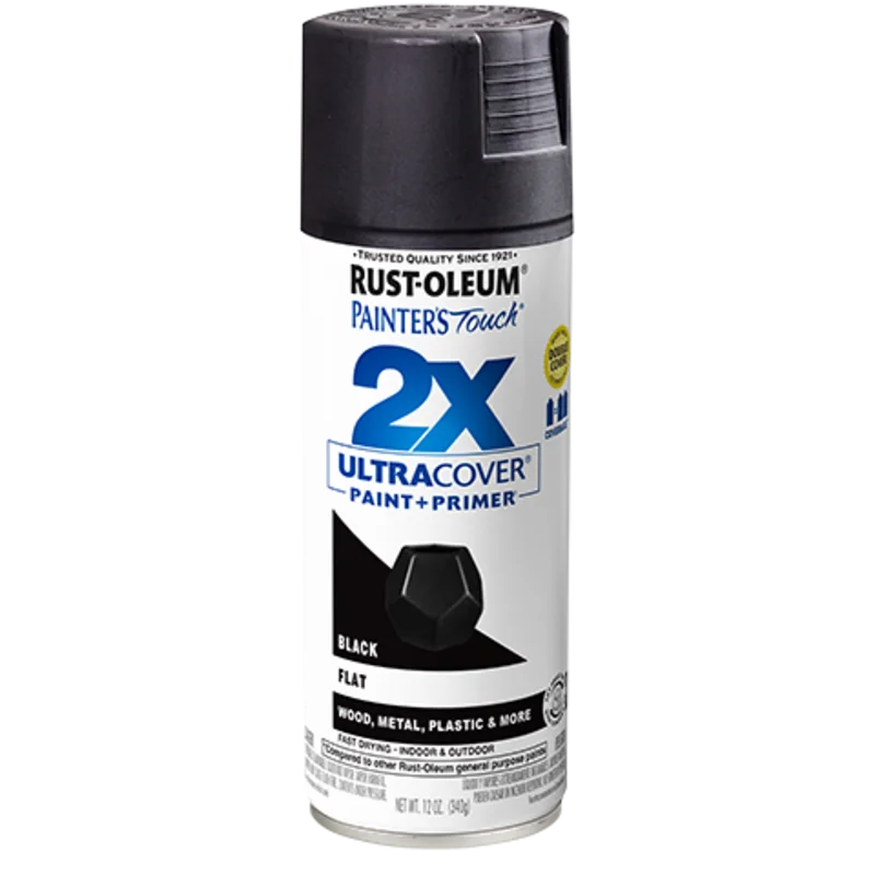 Rust-Oleum Painter's Touch 2X Ultra Cover Primer Spray Paint Gloss Black