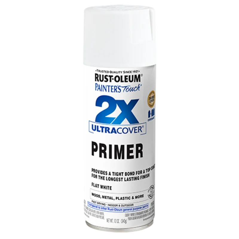 Rust-Oleum Painter's Touch 2X Ultra Cover Primer Spray Paint Gray Primer