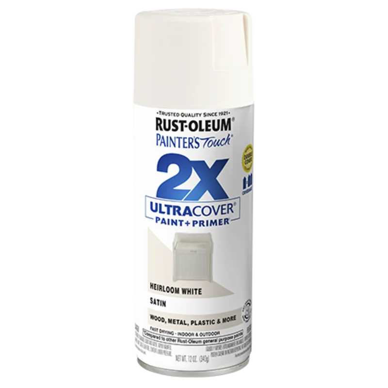 Rust-Oleum Painter's Touch 2X Ultra Cover Satin Spray Paint Satin Harvest Peach