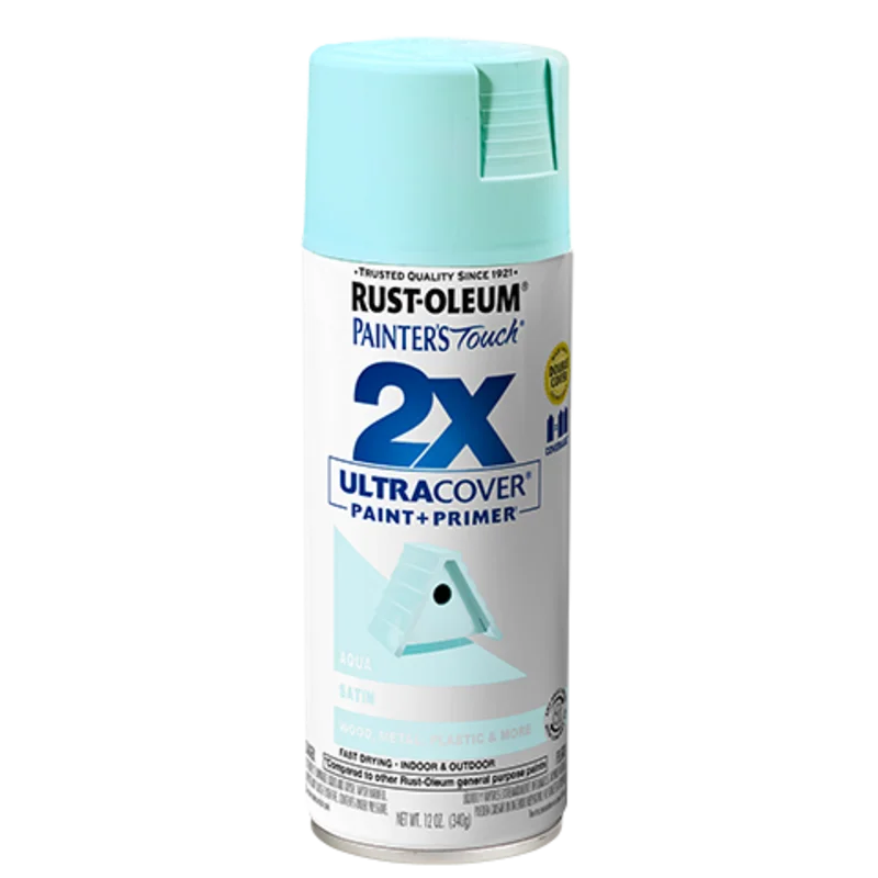 Rust-Oleum Painter's Touch 2X Ultra Cover Satin Spray Paint Satin Hunt Club Green