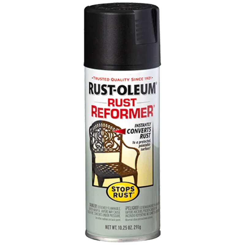Rust-Oleum Stops Rust Rust Reformer Spray Paint Black