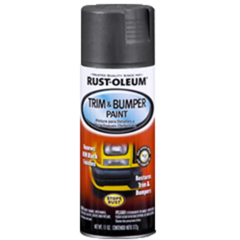 Rust-Oleum Trim & Bumper Paint Black Black