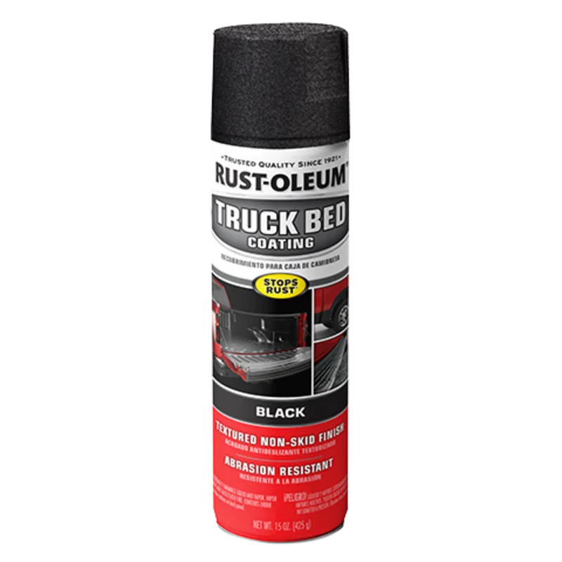 Rust-Oleum Truck Bed Coating Spray Black Black