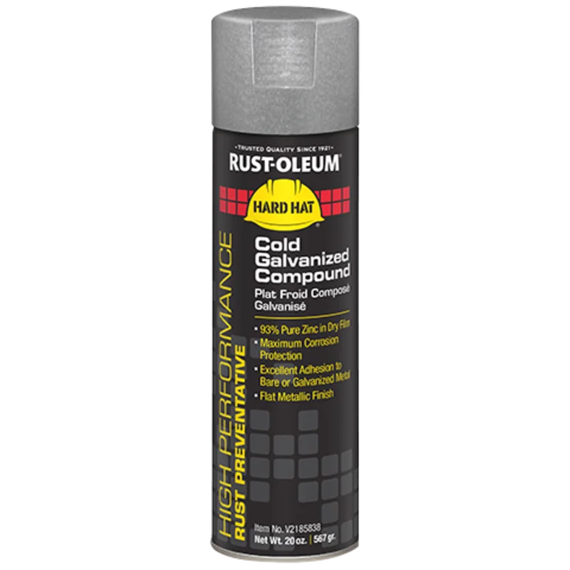 Rust-Oleum V2100 System Galvanizing Compound Spray 20 oz Cold Galvanizing Compound Cold Galvanizing Compound