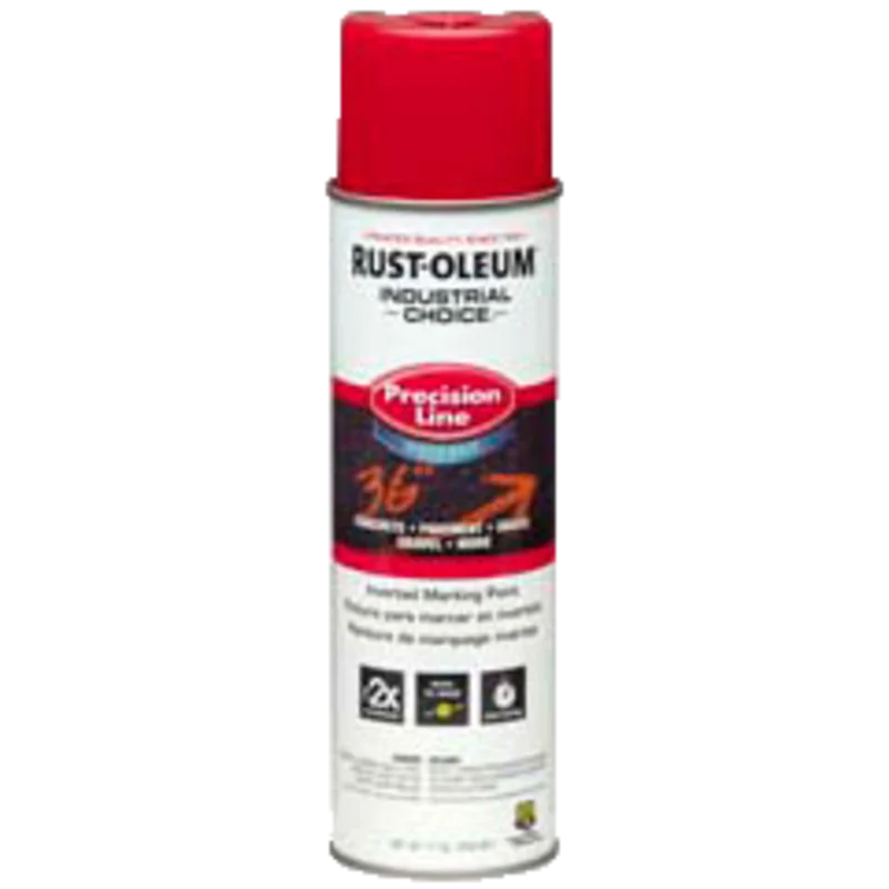 Rust-Oleum Water-Based Precision Line Marking Paint Red Red