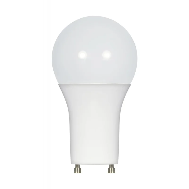 Satco Lighting S29844 Single 9.8 Watt Dimmable A19 GU24 LED Bulb