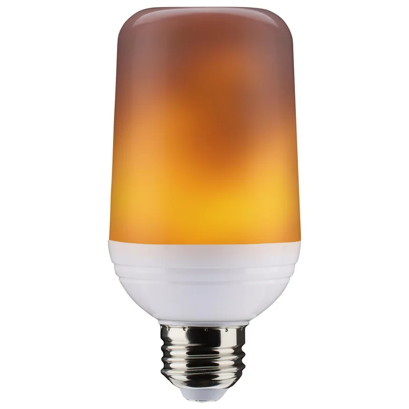 Satco S29806 2.5/LED/T19/FLAME/816/120V/E26 LED Flame Bulb