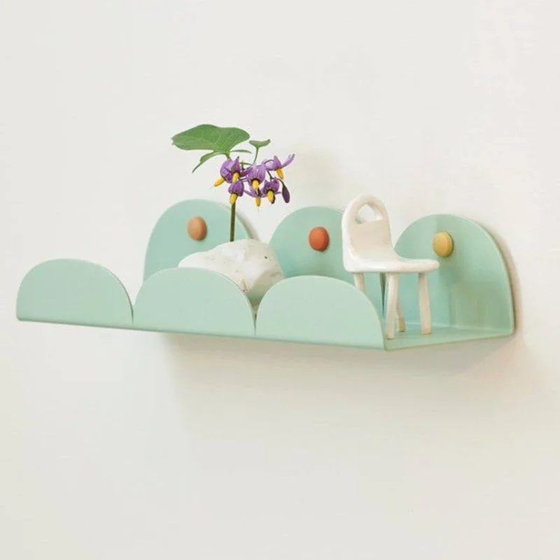 Scalloped Wall Shelf Lavender