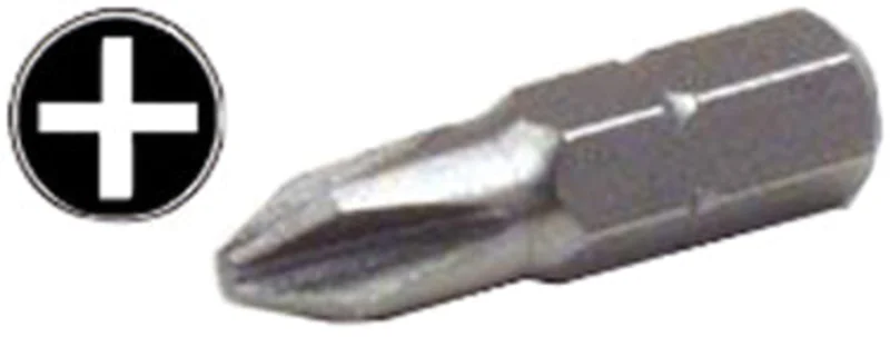 SCREWDRIVER BIT #2 RED PH 1 SKINNY PACK